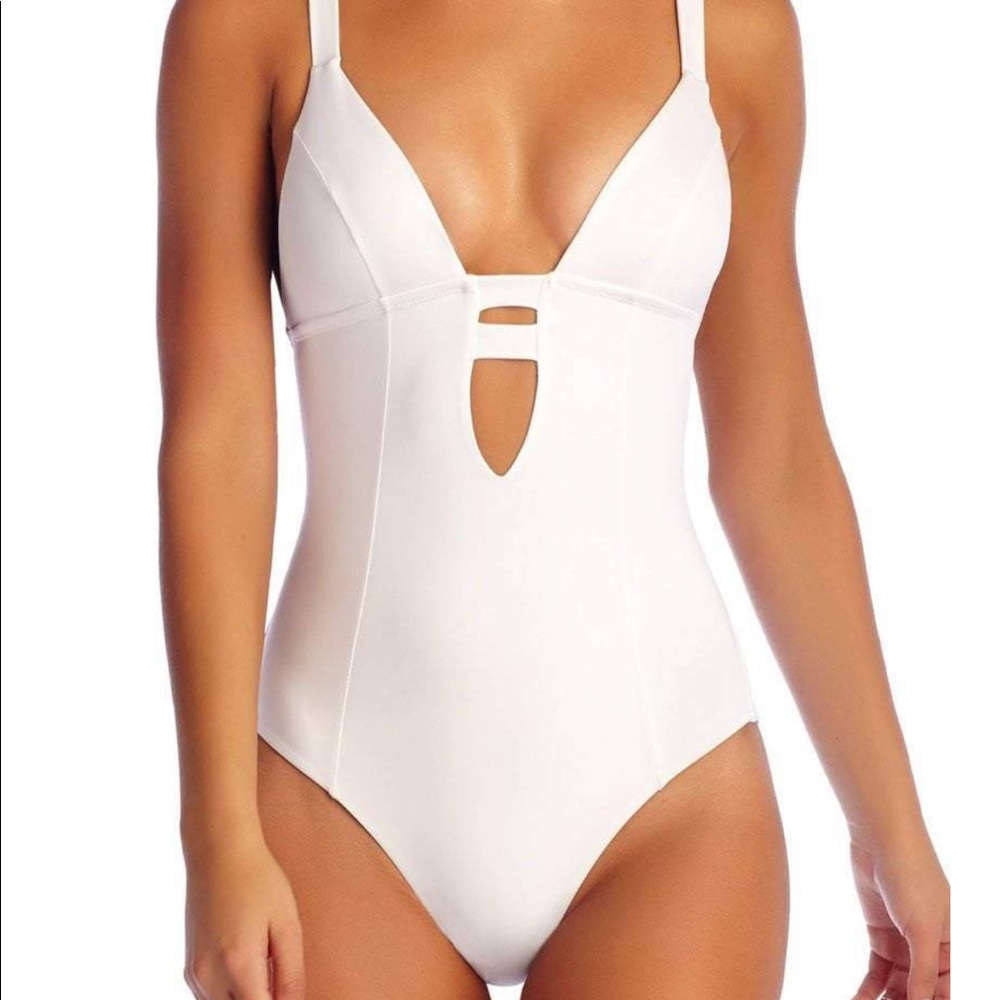 NWT Vitamin A Nuetra One Piece White
